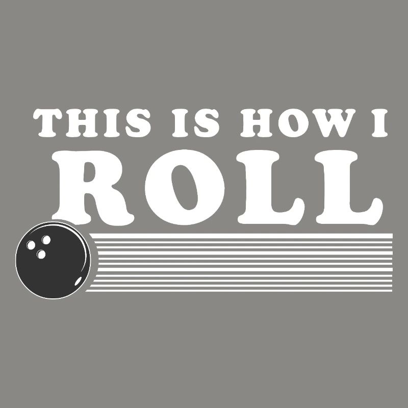C’est ainsi que je ROll boule de bowling rétro