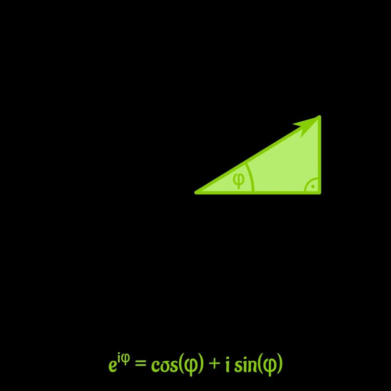 Euler's formula in the unit circle