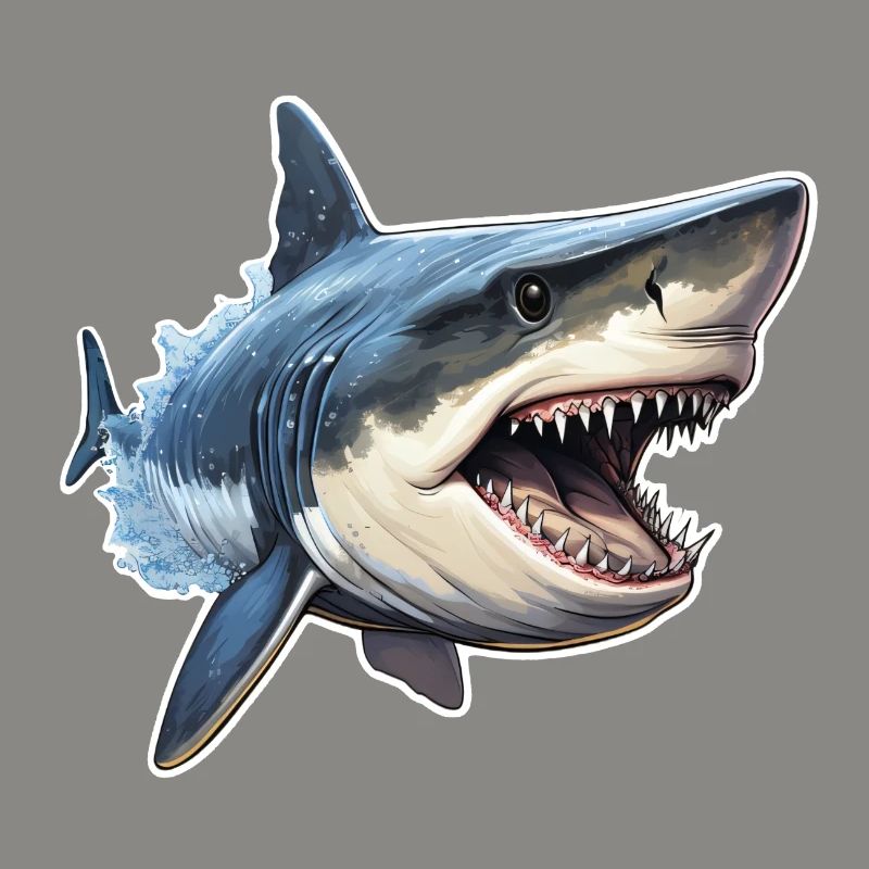 Shark voracious