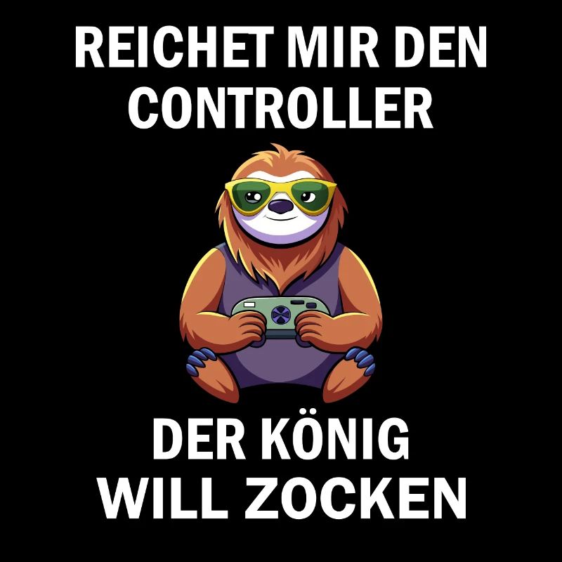 Zocken Reichet mir den Controller König Konsole