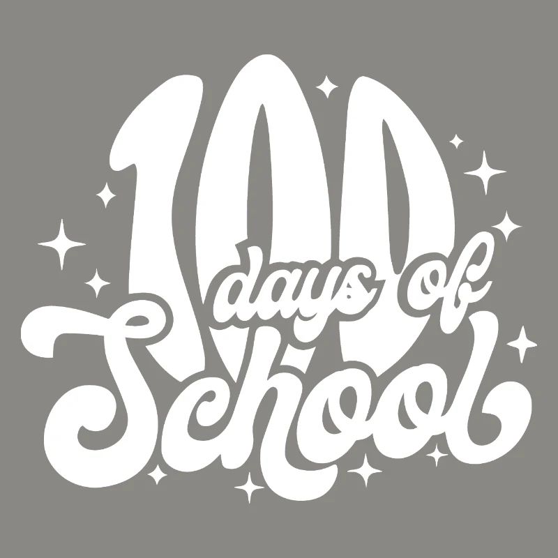 Conception des 100 jours de célébration de l’école