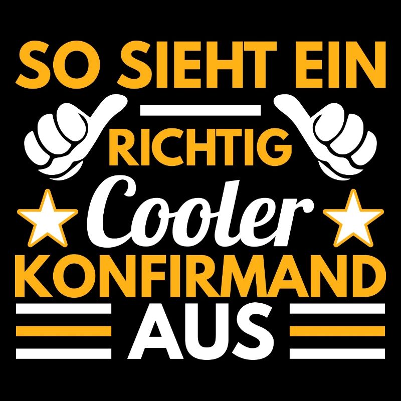 So sieht ein richtig cooler Konfirmand aus