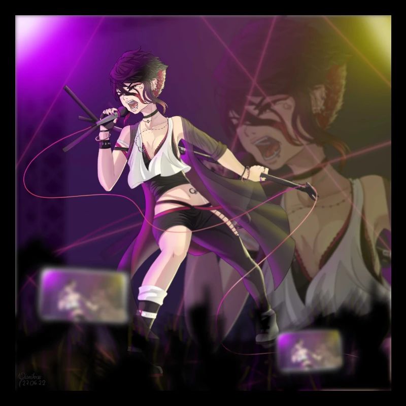 Ruby mit Hintergrund