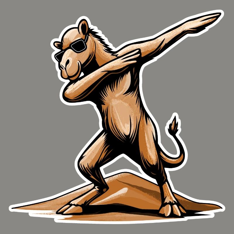 Cool Dab Dance Dromedary – Desert Fun à Dubaï