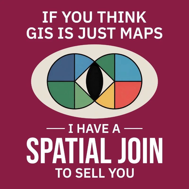 GIS Spatial Join Map Data Analysis