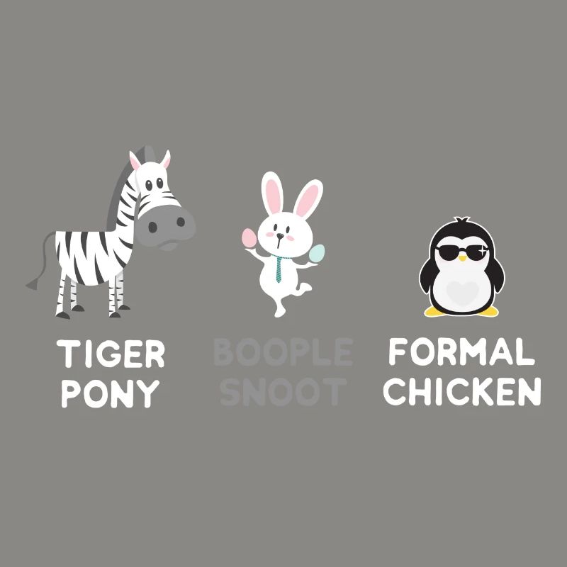Zebra - Hase - Pinguin oder doch Tiger Pony....