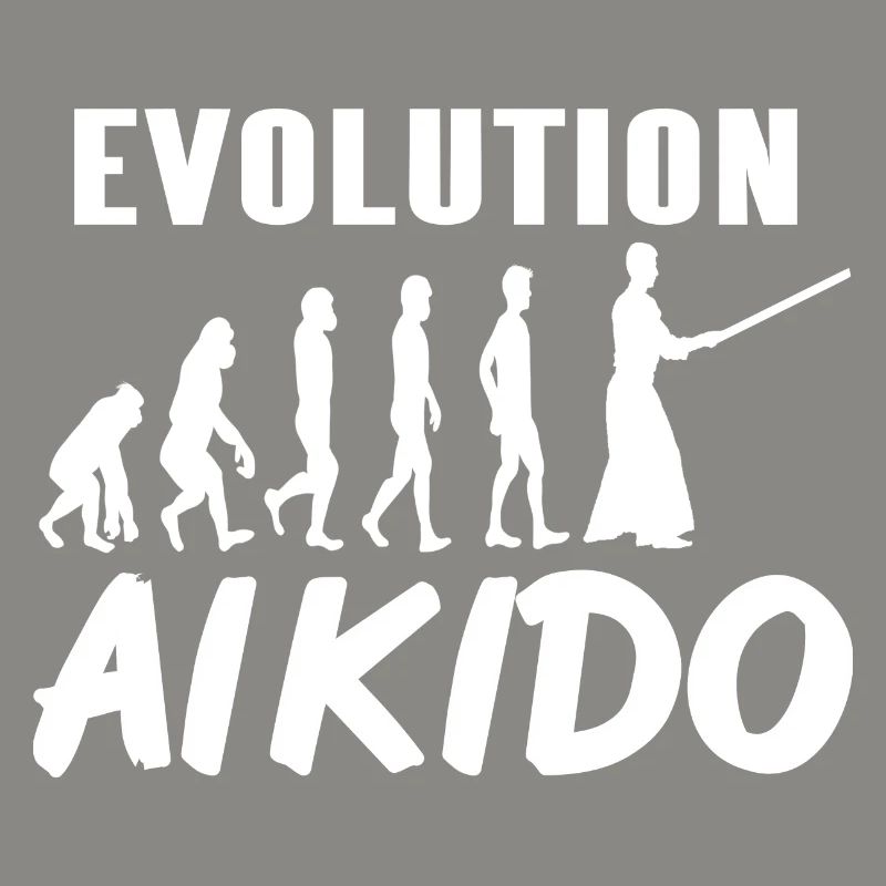 Awesome Evolution of Aikido Cool Designs Tea