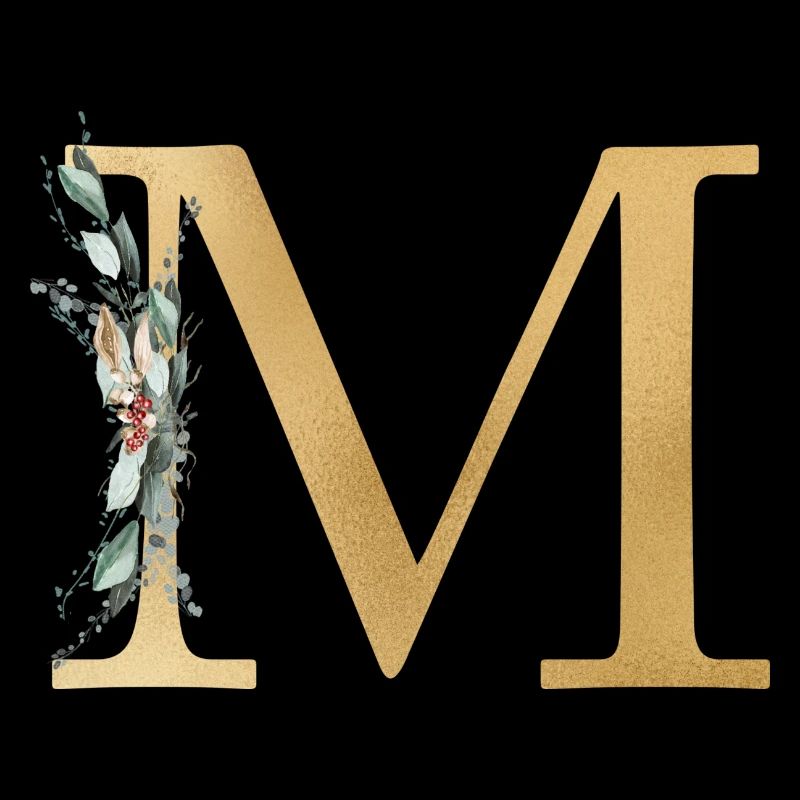 Customizable Monogram M