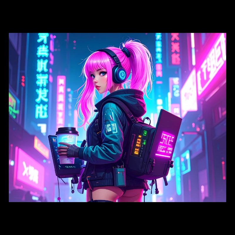 Cyber DJ Coder – Beats, Bytes & Blinks