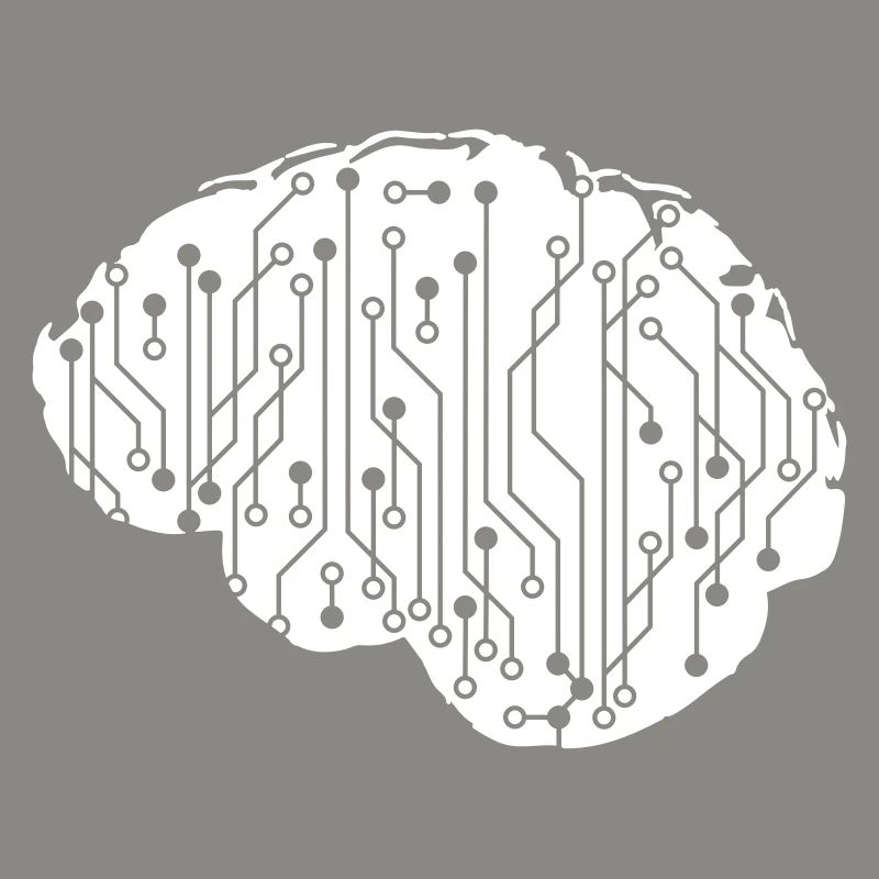Electrical Brain CPU Data Circuit Computer