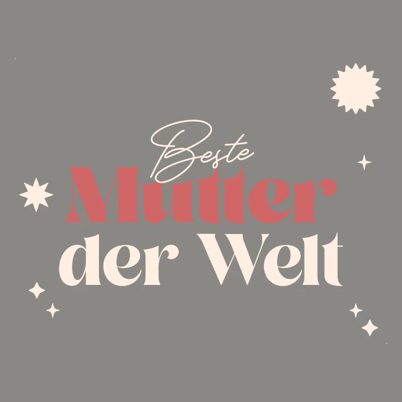 Beste Mutter der Welt-Muttertag