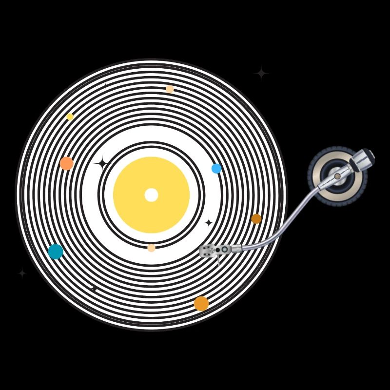 Solar System Vinyl Record