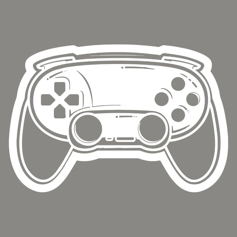 Video Game Controller Drawing