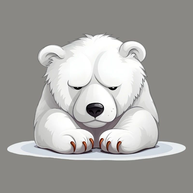 Grumpy Eisbär
