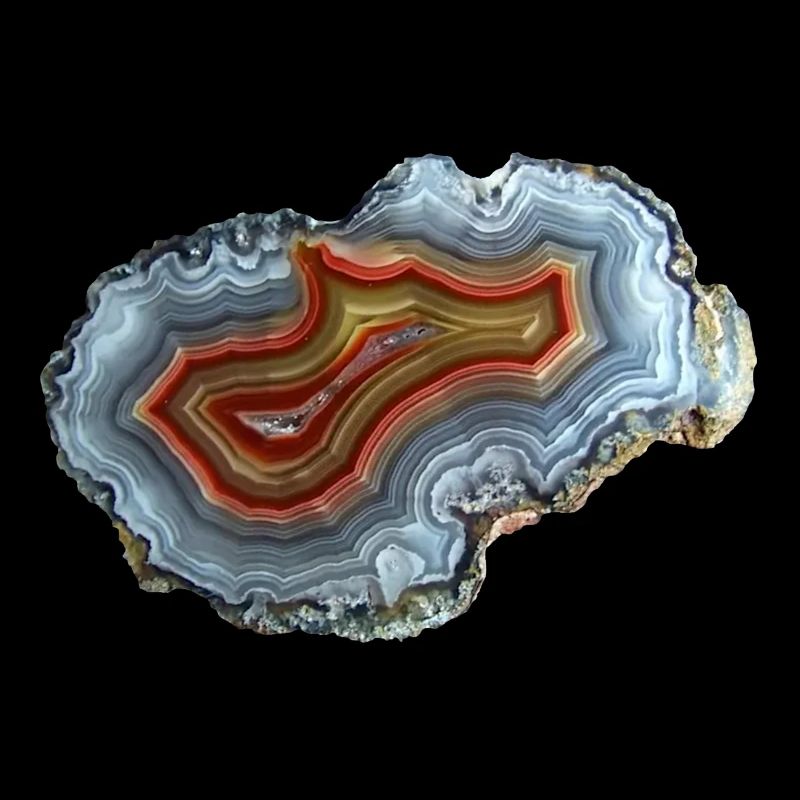 Agate minérale quartz géode gemme