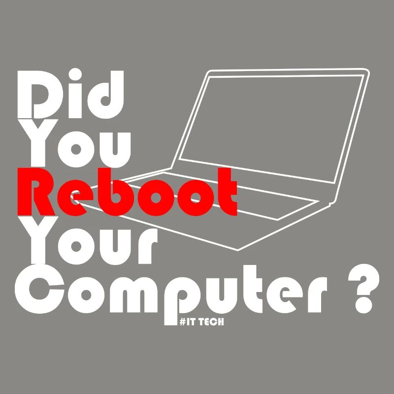 Did you reboot your computer? IT TECH