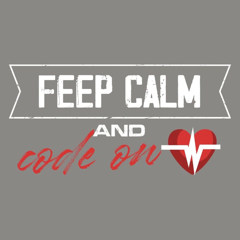 keep calm and code on