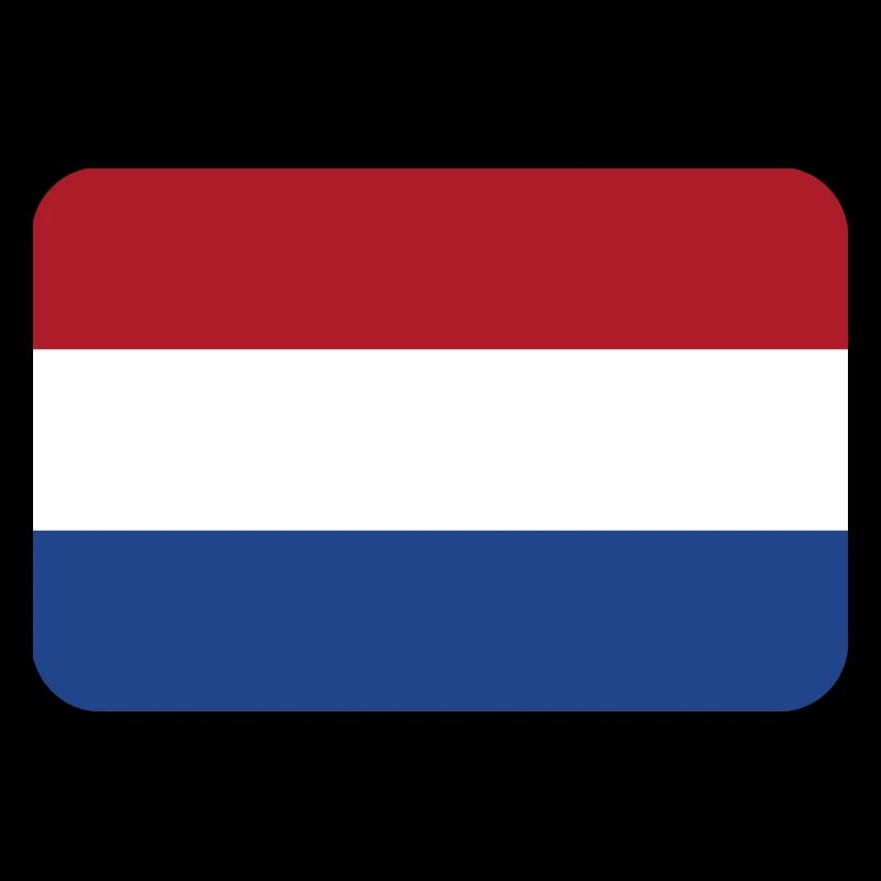 NETHERLANDS FLAG round corner 400 dpi