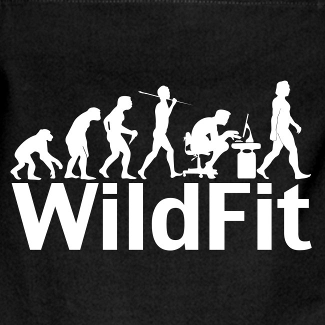 WildFit Logo Evolution Weiß