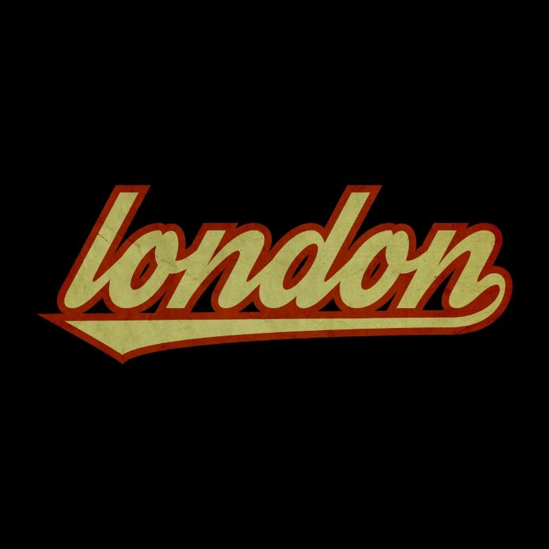 London Retro Script Logo