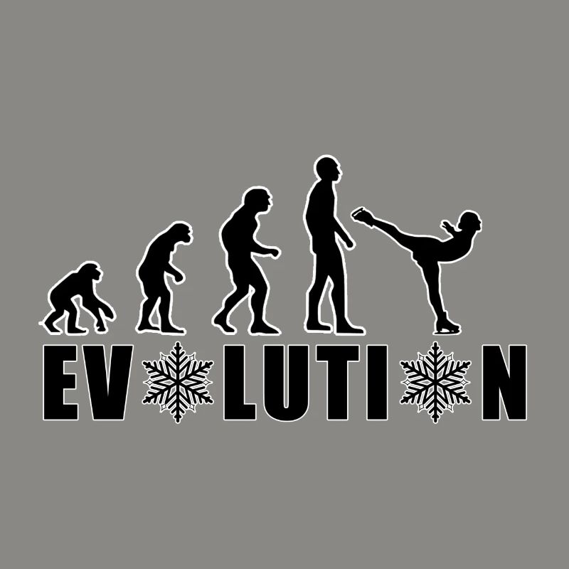 EVOLUTION EISKUNSTLAUF WINTER SCHNEE