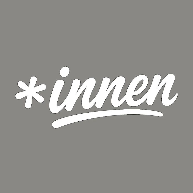 Inklusionsstern *innen Script