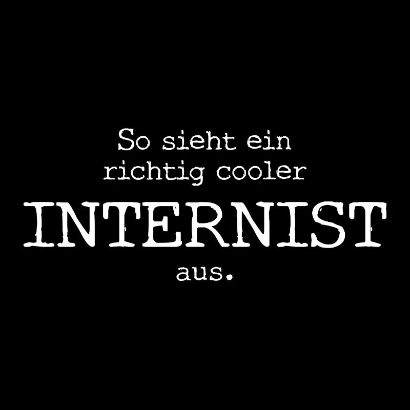 So sieht ein richtig cooler Internist aus.