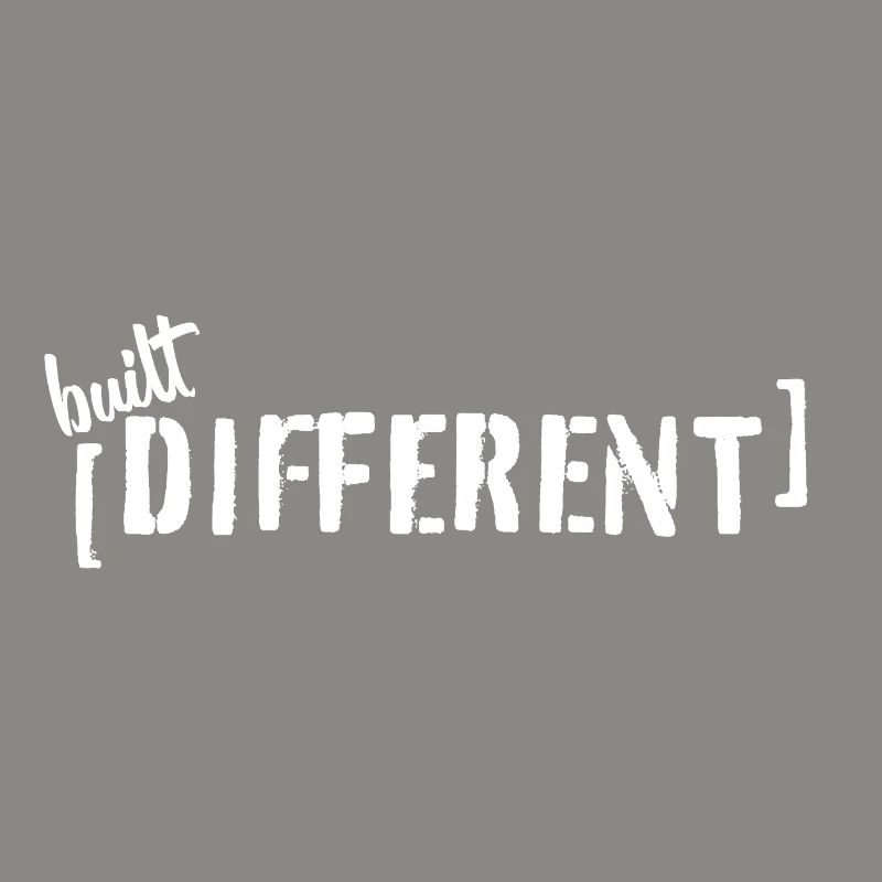 Construit différemment – Déclaration de faute de frappe Tendance