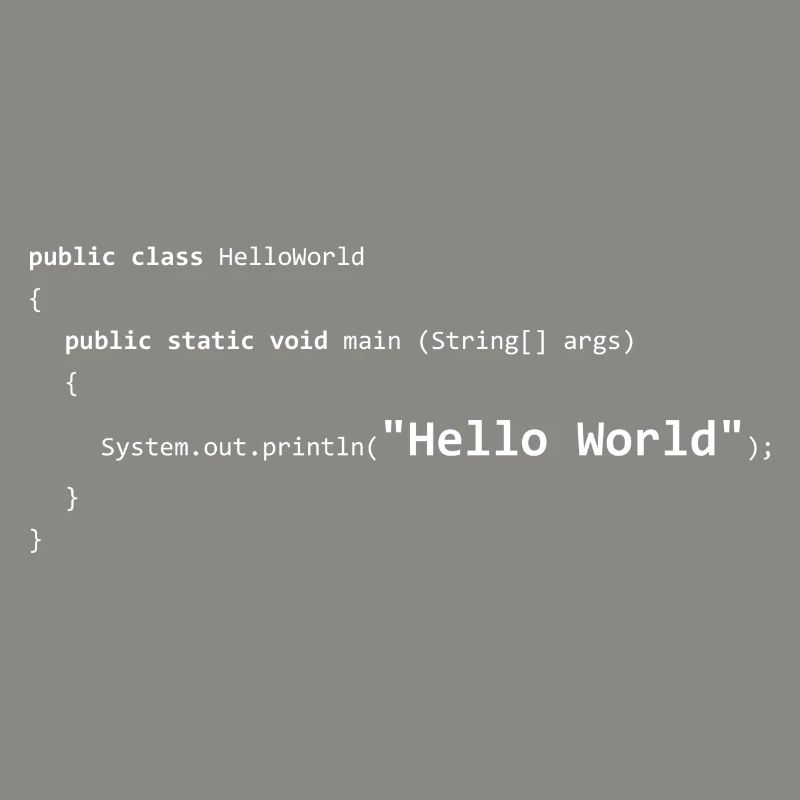 JAVA Hello Monde