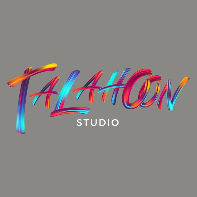 Talahoon Studios Rainbow Brushed