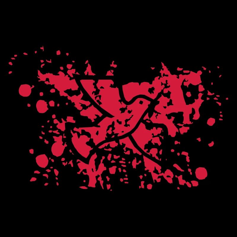 Friedenstaube im Blut
