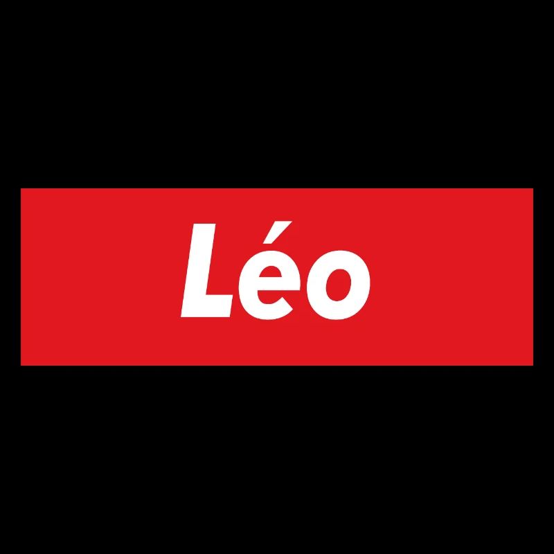 Leo red stripe