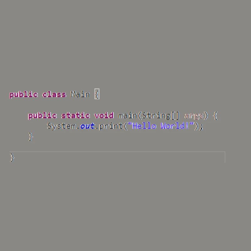 Java Hello World! gift idea