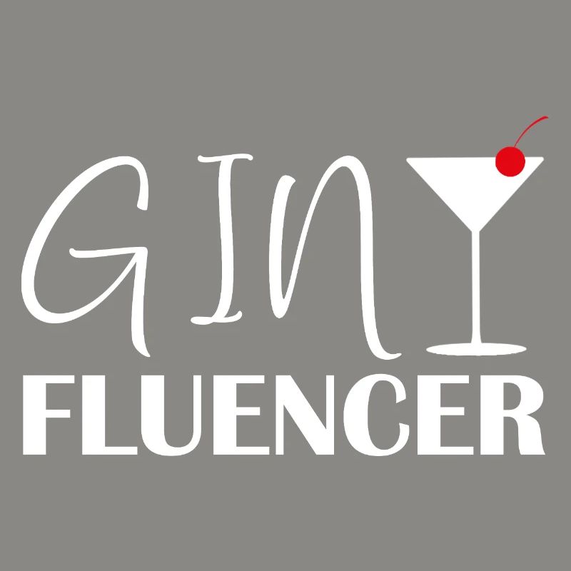 Ginfluencer Gin Statement Gin Trinker Spruch