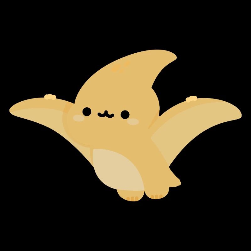 Pavot ptérodactyle de Kawaii