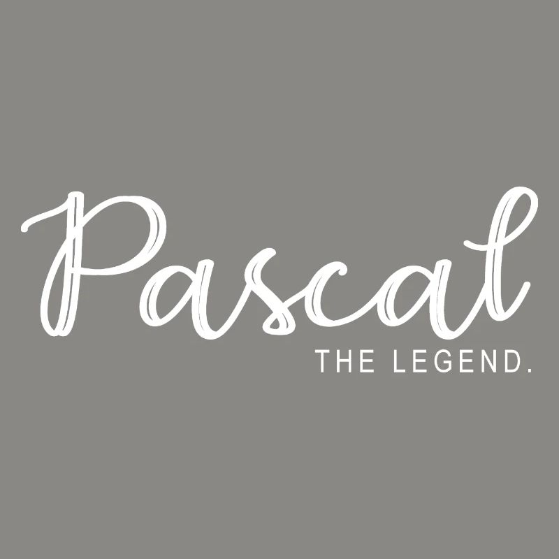 Pascal the legend Gift T shirt pascal