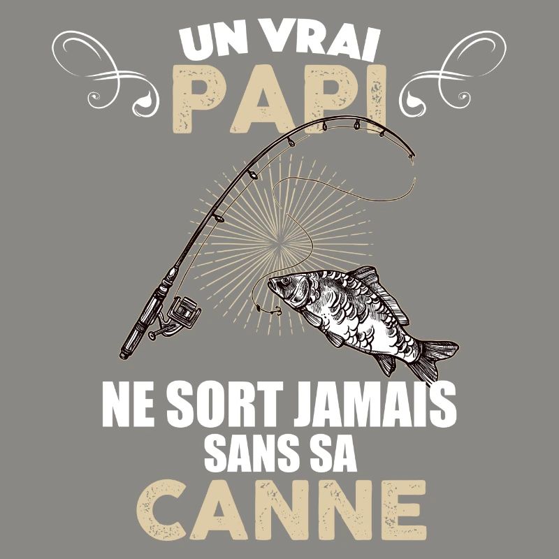 Papi canne à pêche