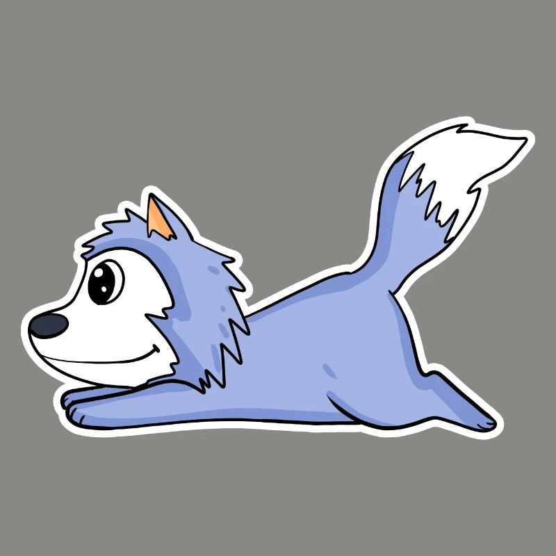 lying wolf