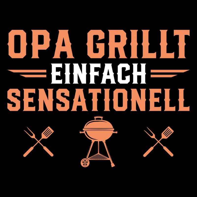 Opa grillt einfach sensationell