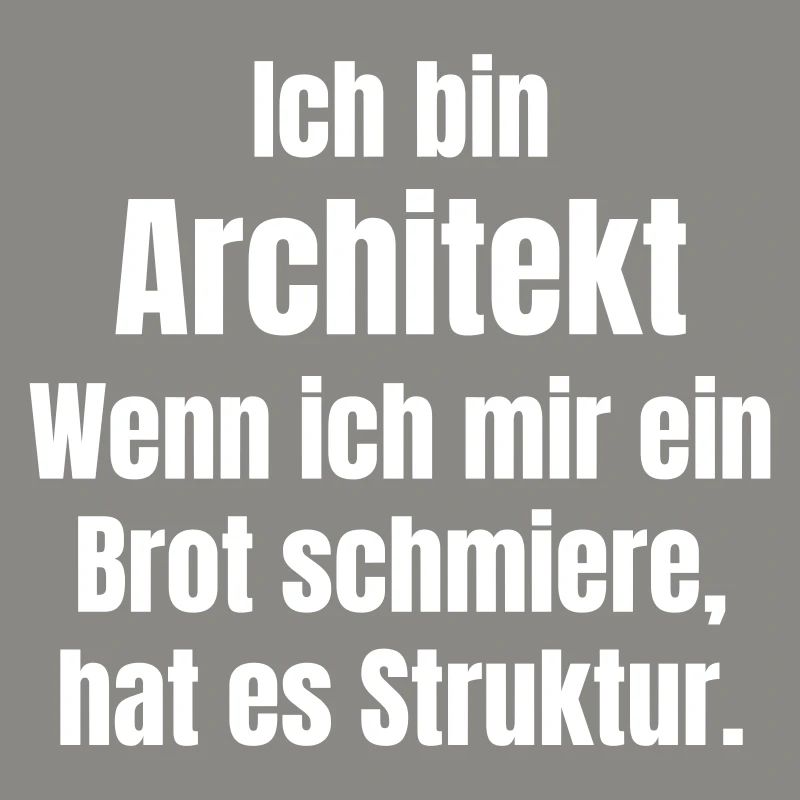 When architect smears bread, it has structure