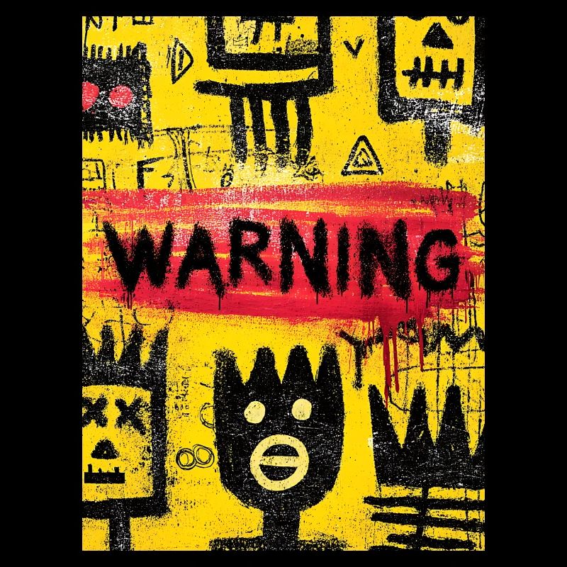 Visual Urban Graffiti Warning