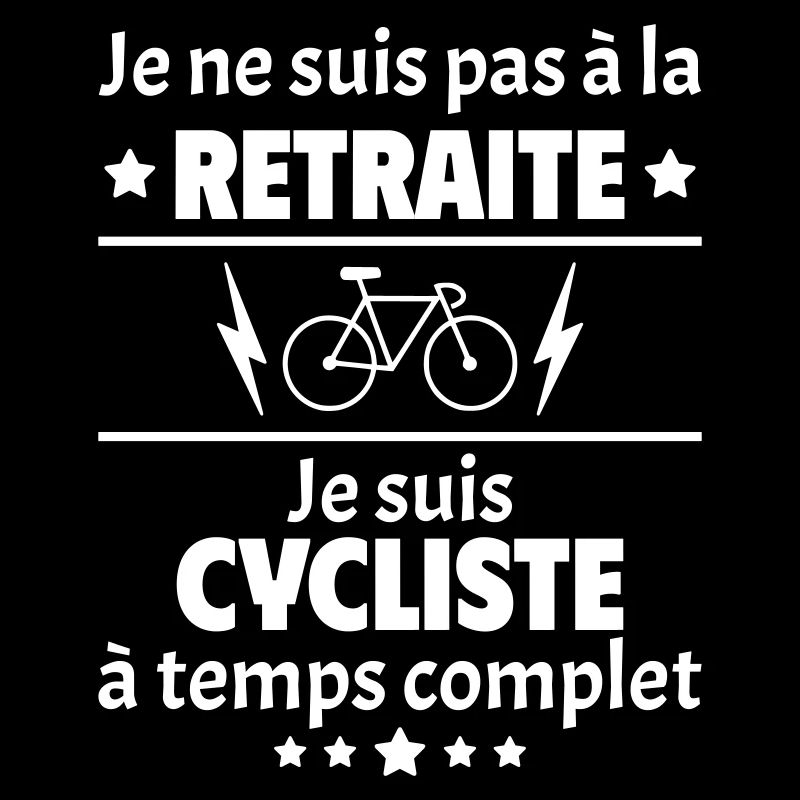 Pas à la retraite cycliste à temps complet, noël
