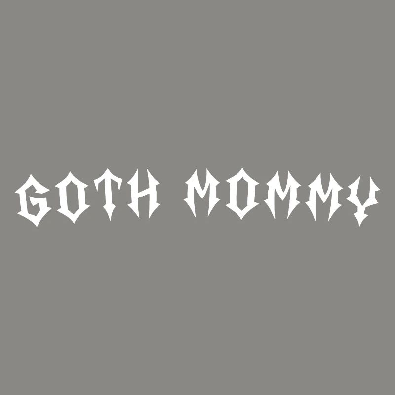 Goth Mommy! Gothic Aesthetics Y2K Cross
