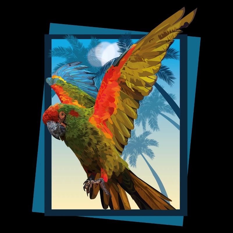 Red-fronted macaw