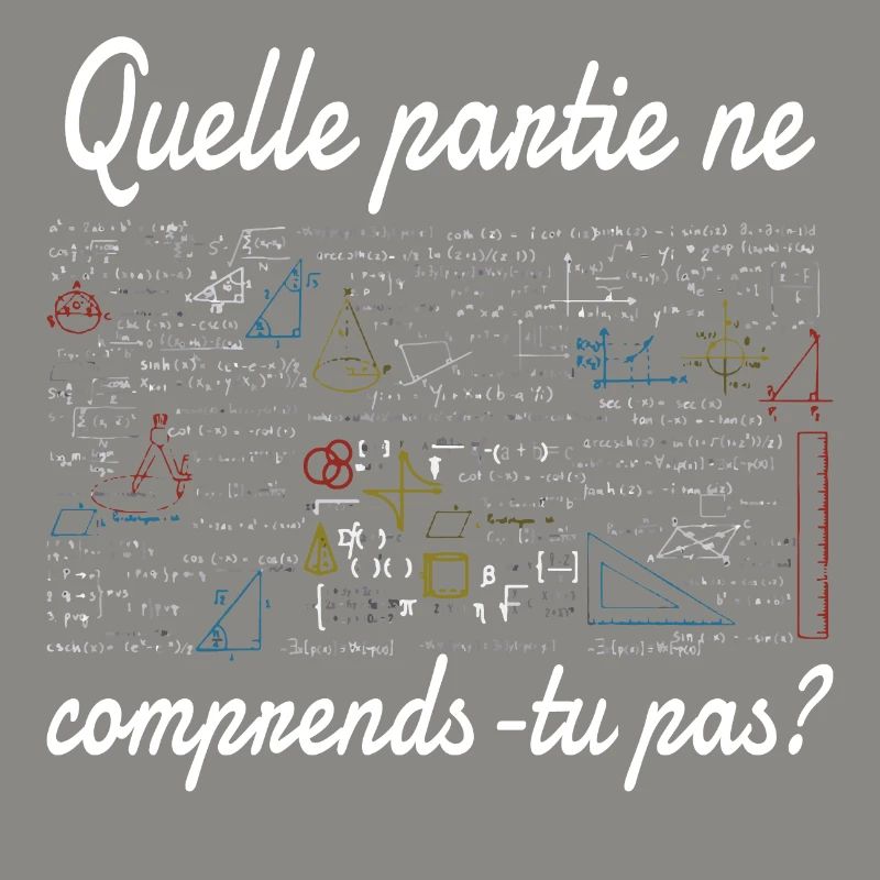 Prof de maths idée cadeau enseignant mathématique
