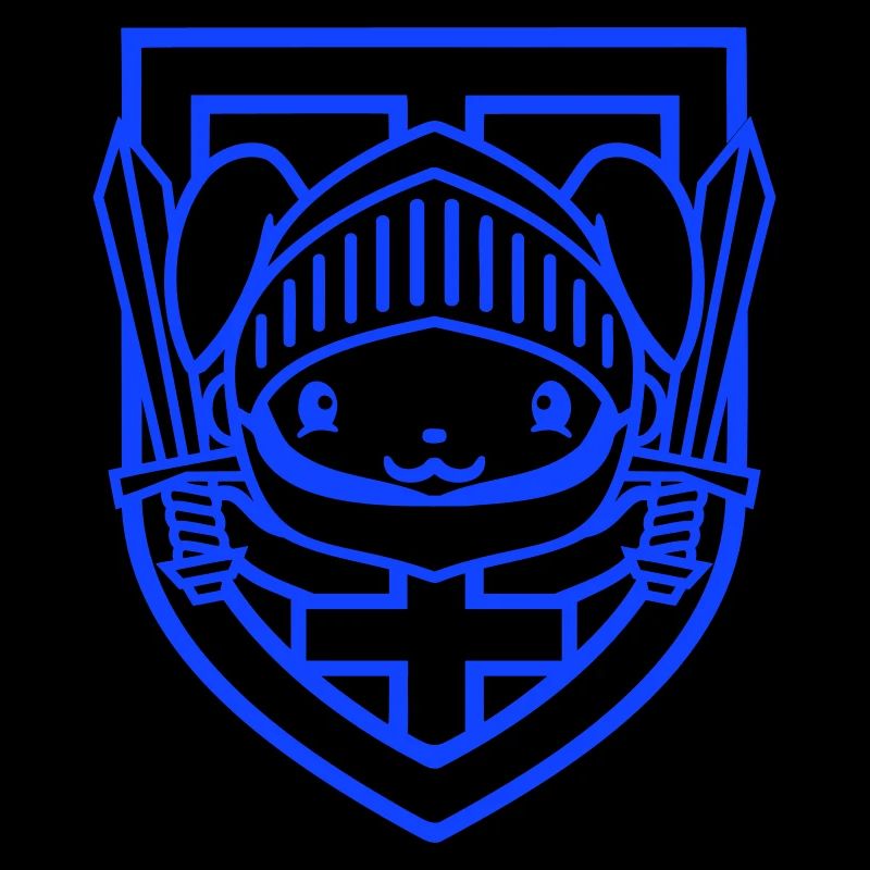 Rabbit Knight Sword Shield Armor Helmet Castle Hero