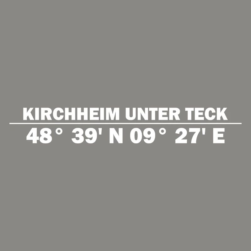 Kirchheim unter Teck coordinates