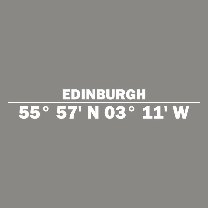 Edinburgh coordinates