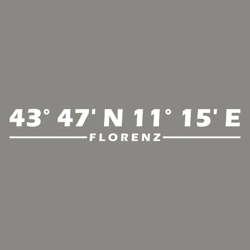 Florence Coordinates