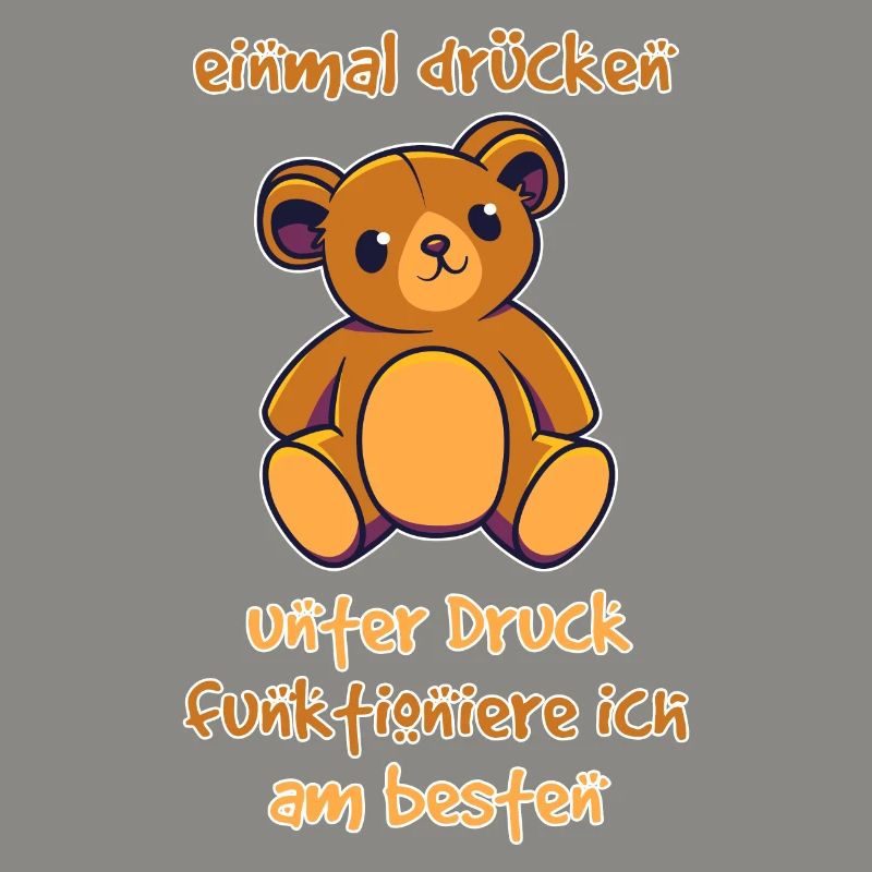 Bärchen Teddy Bär Spruch Geschenkidee